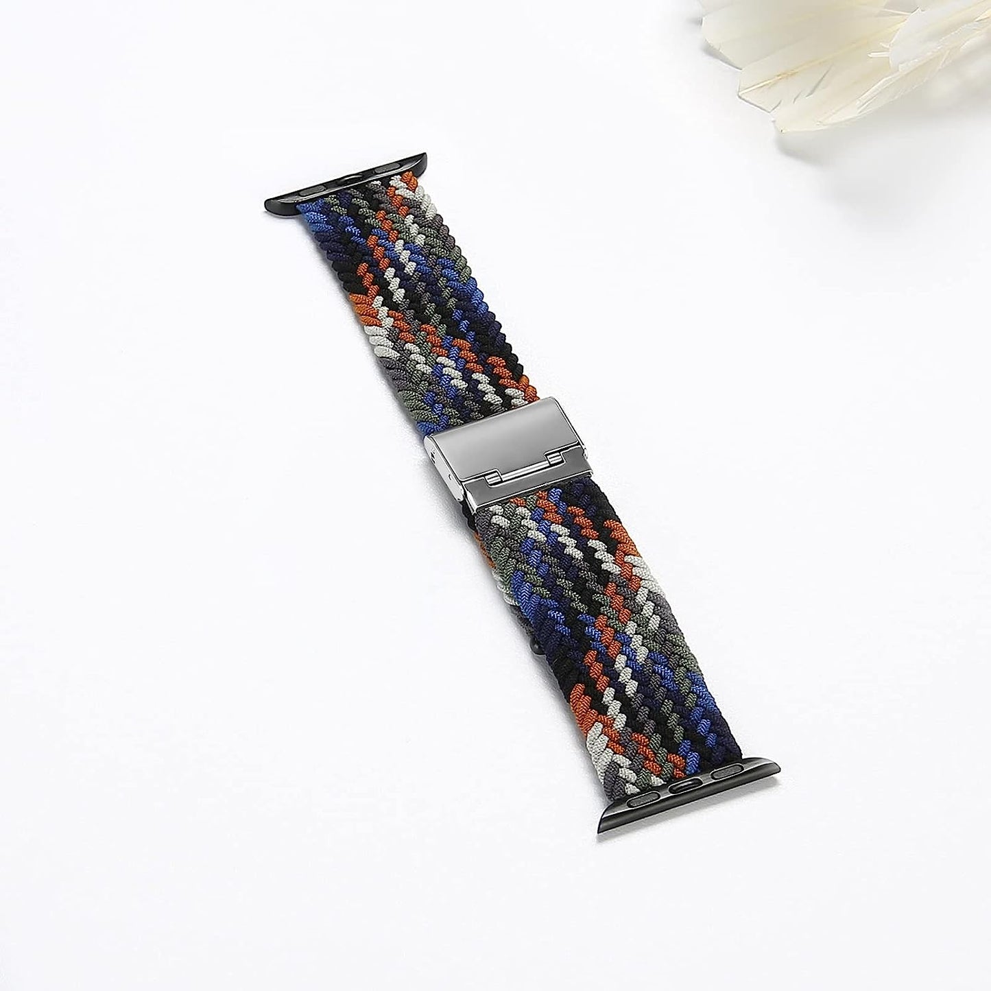 Bagoplus Compatible with Apple Watch Iwatch Bands 49Mm 38Mm 40Mm 41Mm 42Mm 44Mm 45Mm Women Men, Adjustable Braided Solo Loop Stretchable Elastics Sport for Iwatch Series 8/7/6/Se/5/4/3/2/1/Ultra  Bagoplus   