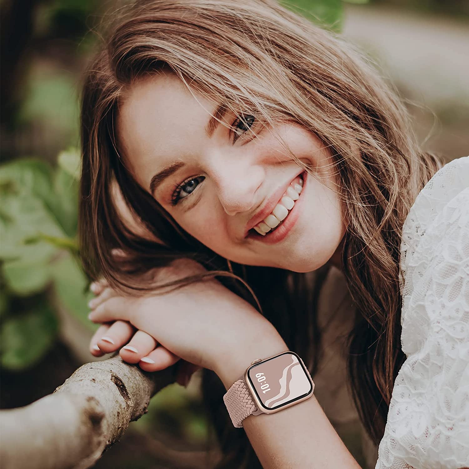 Braided Solo Loop Compatible with Apple Watch Band 38Mm 40Mm 41Mm 42Mm 44Mm 45Mm 49Mm, Stretchy Sport Bands Women Men Elastic Nylon Wristband for Iwatch Series 8 7 6 SE 5 4 3 2 1 Ultra  Suitisbest   