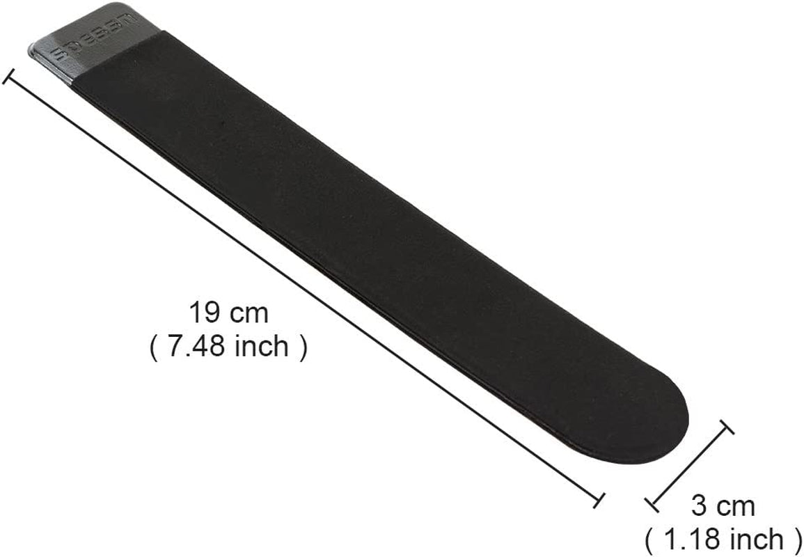 Spessn Compatible Apple Pencil Holder Sticker (1St and 2Nd Gen), Elastic Lycra Stylus Pocket Ipad Screen Pen Protective Pouch Adhesive Sleeve for Stylus Pens - Black  Spessn   