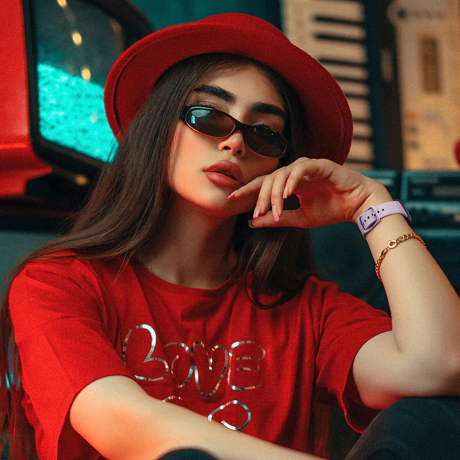 3 Pack Slim Soft Silicone Bands Compatible with Fitbit Versa 4 & Versa 3 Bands and Fitbit Sense 2 & Sense Bands for Women Men, Sports Wristbands Replacement Straps for Fitbit Versa 4 & 3 / Fitbit Sense 2 & Sense Smart Watch  AK   