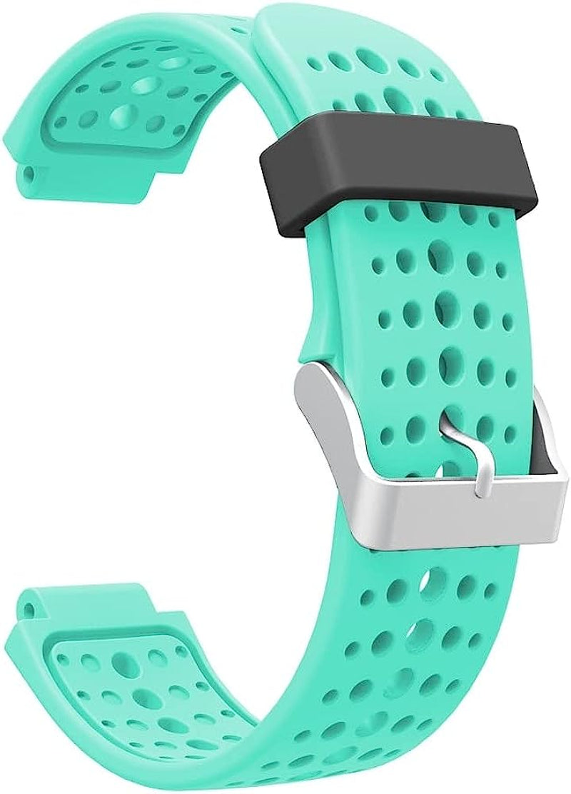 Eeomoik Bands for Garmin Forerunner 235 Band Silicone Bracelet for Forerunner 220/230/235/620/630/735XT/235 Lite Replacement Strap  EEOMOiK Mint Green  