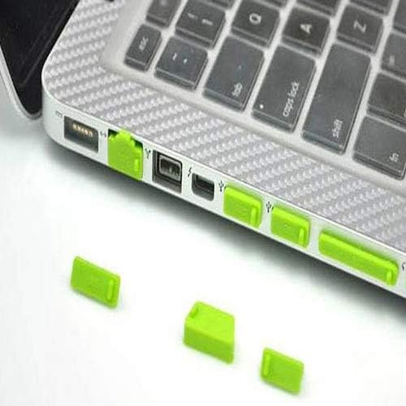 13Pcs Universal Silicone USB 2.0/3.0 Port Plug Cover Cap Female Jack Interface anti Dust Protector Compatible with Tablet PC Notebook Laptop Green  Bluelanss   