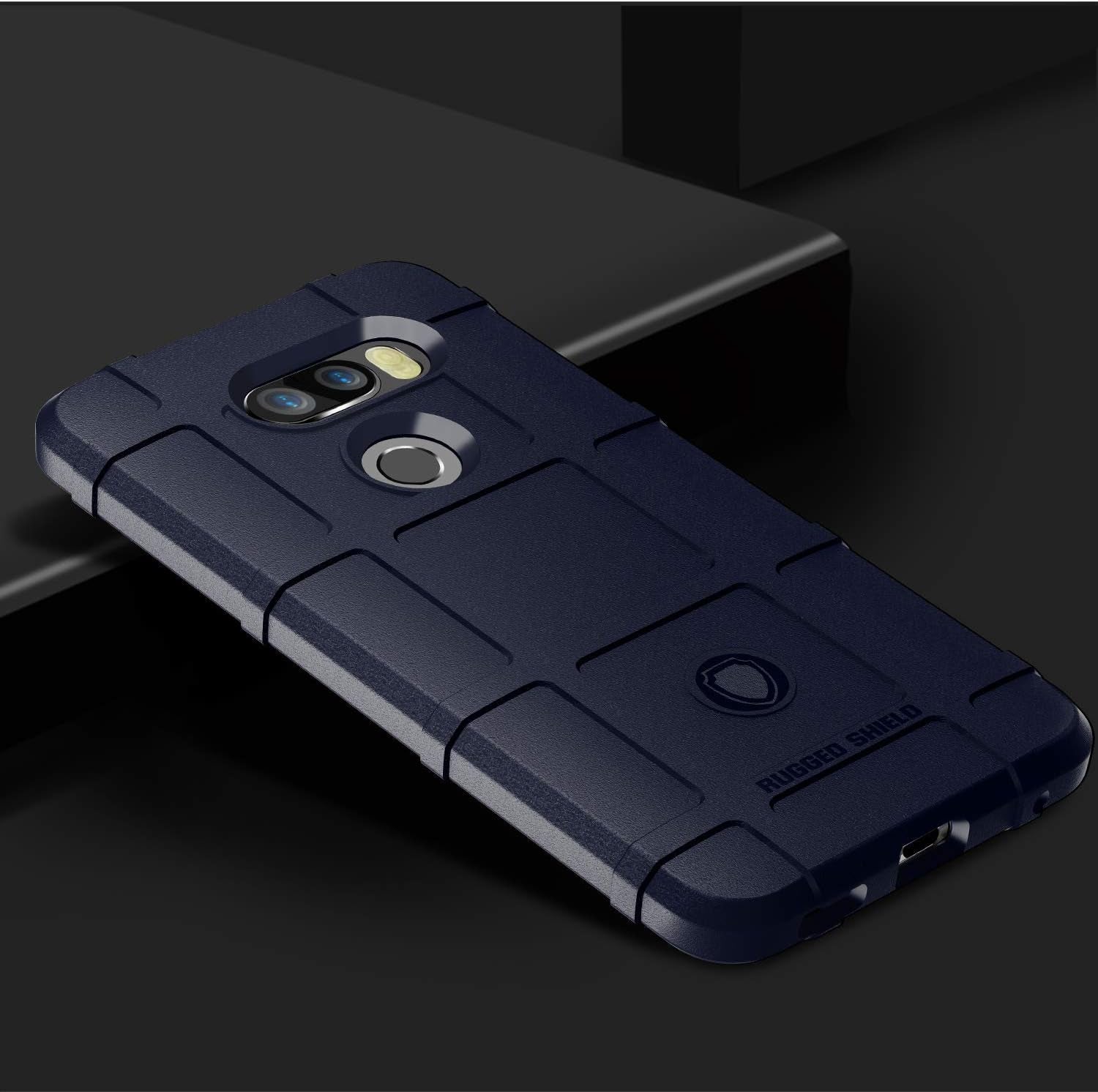 ZYZXJSGHD Lg V30/V30S Case,Military Grade Drop Tested Protective Phone Case Hybrid Heavy Duty Impact Resistant Cover for LG V35 Thinq -Blue  ZYZX   