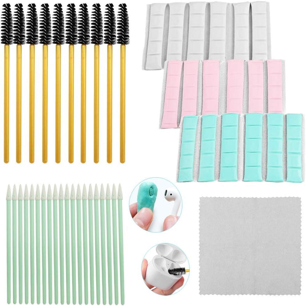 121 Pcs Cleaning Kit,Sonku Cleaner Set Putty Remover Brushes and Microfiber Cloth for Headphones,Tablets,Cameras,Keyboards,Smartphones,Charging Port Cleaning  Sonku   
