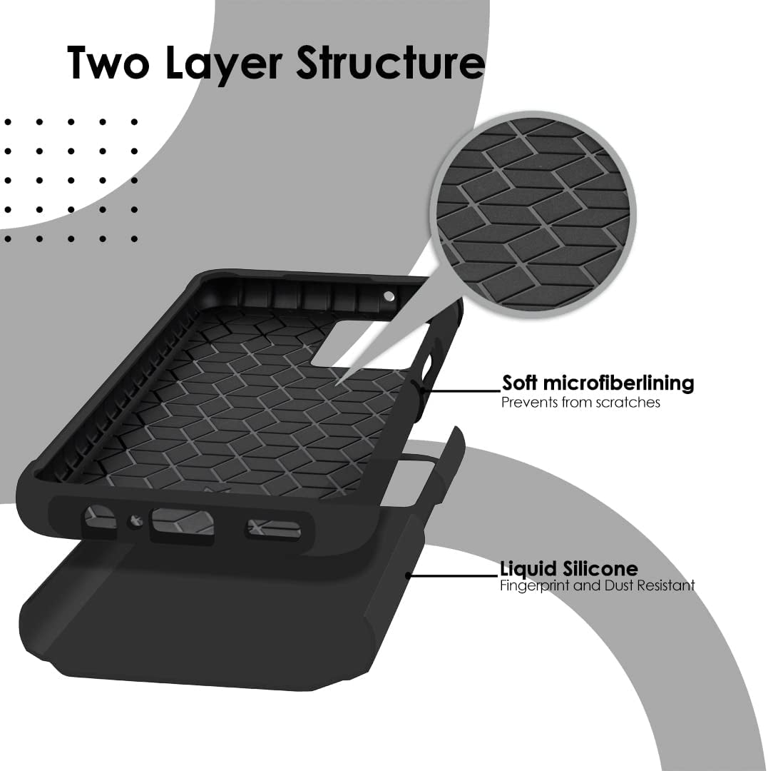 Hrwireless Compatible for Oneplus Nord N300 5G Phone Case Cover, Heavy Duty (Magnetic Mount Friendly) Series with Premium Minimalistic Design for Accidental Drops for Men Women Girls Boys  HRWireless   