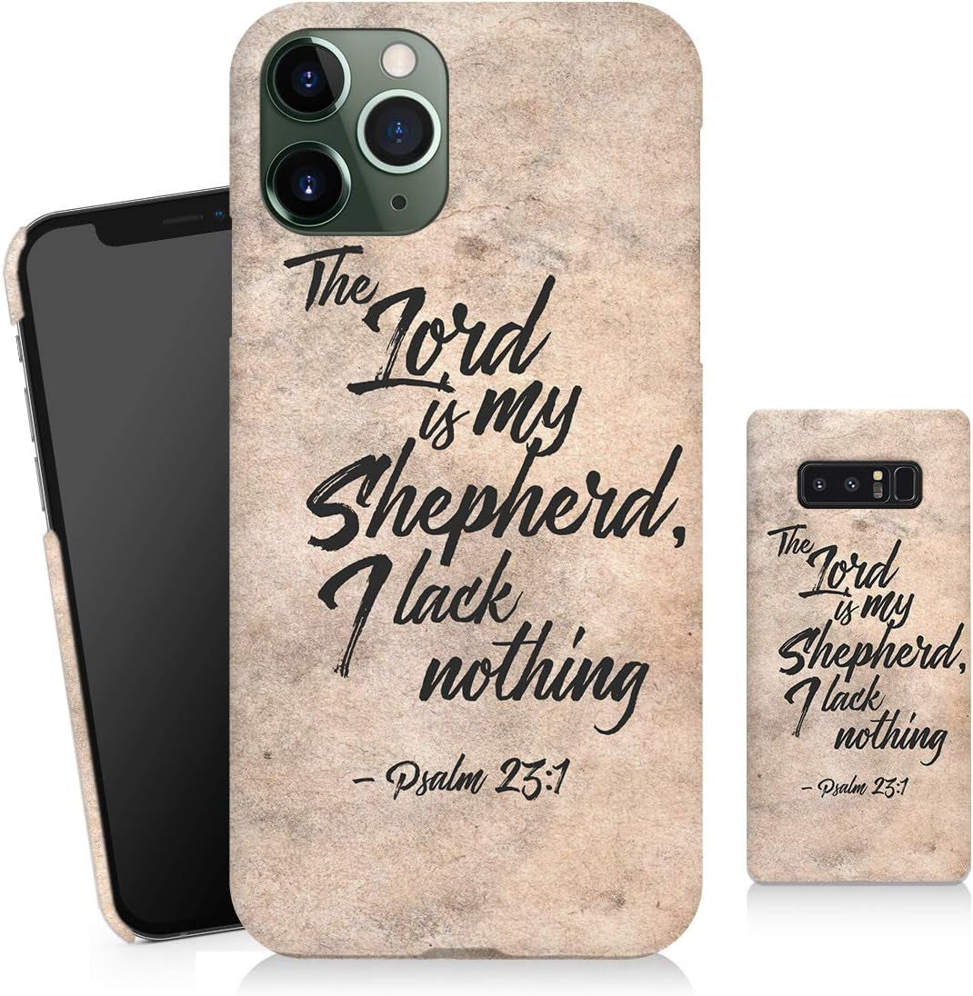 Sleeky Case Compatible LG V30 Case, the Lord My Shepherd Psalm 23:1 Bible Verse Christian 3D Cover  Sleeky Case   