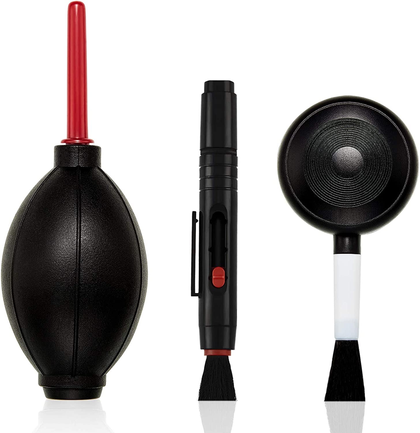 Camera Cleaning Kit with Camera Cleaning Pen Brush, Air Blaster Blower and Lens Brush Blower Brush Dust Cleaner for Lens, Camera, SLR, Telescope, Magnifying Glass, Phone  Patelai   