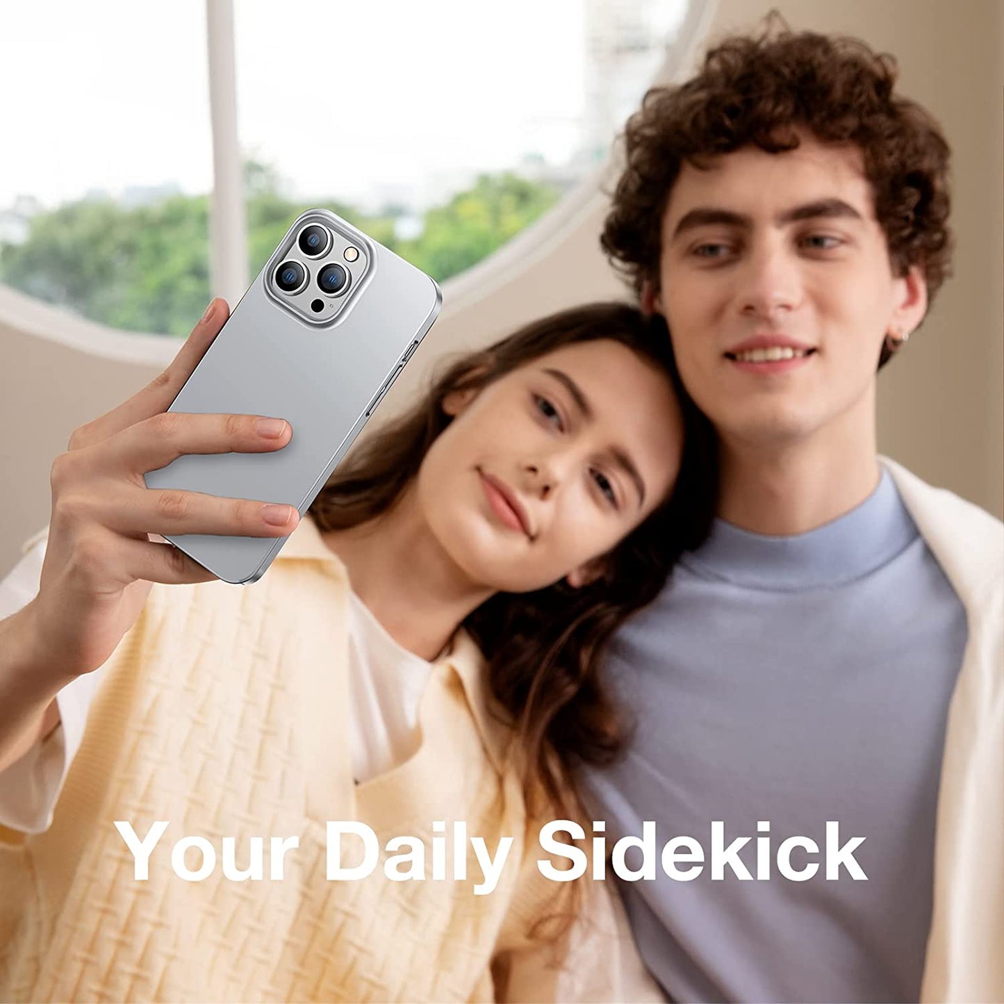 TORRAS Originfit for Iphone 14 Pro Case Slim Fit, Super Thin Lightweight Hard PC Cover ONLY Compatible with Iphone 14 Pro Phone Case-6.1 Inch, Silver  TORRAS   