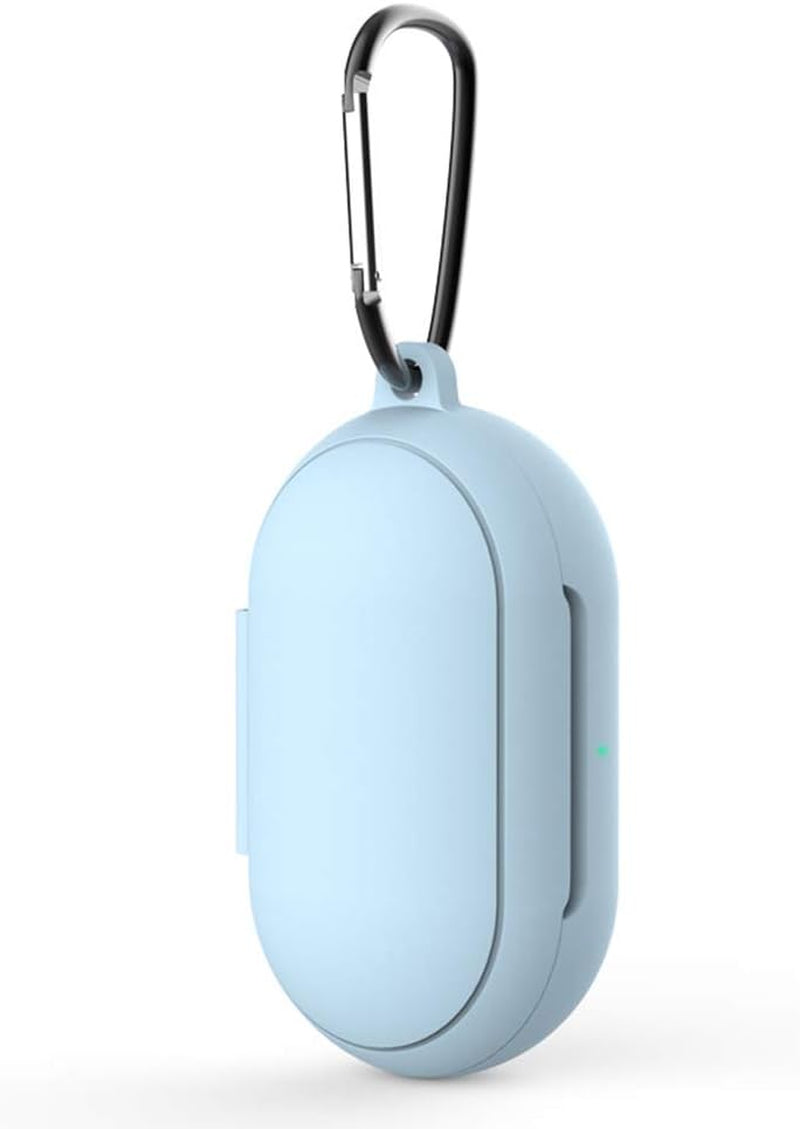 Soft Silicone Skin Case for Samsung Galaxy Buds plus Case (2020)/ Galaxy Buds Case (2019), Shock-Absorbing Case Cover Accessories with Keychain  JLHYYXH Color #4  