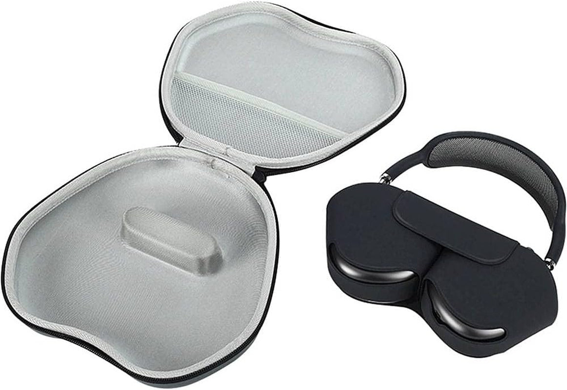 Saharacase Travel Carry Case for Apple Airpods Max [Shockproof Bumper] Rugged Protection Anti-Slip Grip (Gray)  ZERODAMAGE SAHARA CASE   