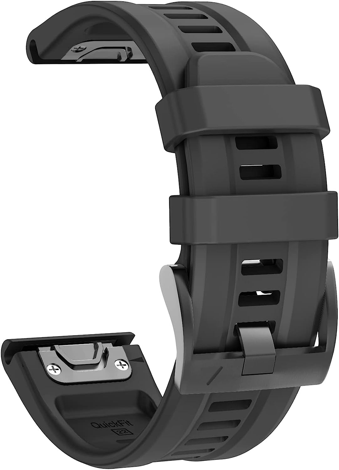 ISABAKE Compatible with Fenix 7 Band, 22Mm Easy-Fit Sport Strap Silicone Watch Band Replacement for Fenix 6/Fenix 5 Plus/Fenix 5 Smartwatch  ISABAKE   