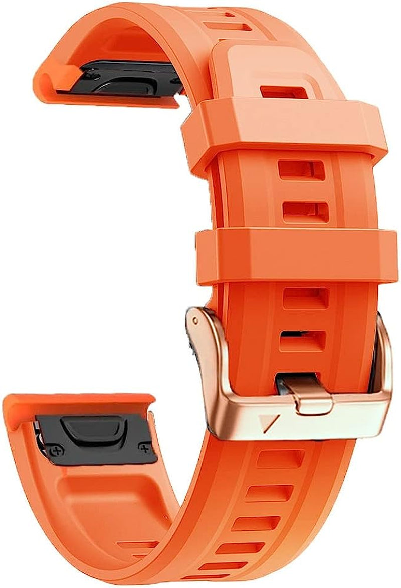 KAVJU 20Mm Silicone Watch Band Straps for Garmin Fenix 6S 6S Pro 5S 5Splus Descent Mk2S D2 Delta Smart Watch Band Straps Quick Releas  KAVJU B For Fenix 6S Pro 