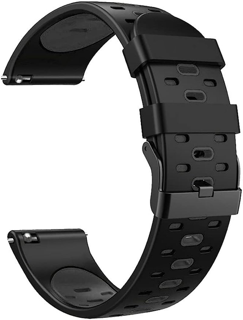 Eeomoik Smart Watch Band for Garmin Forerunner 245 645 158 55 Silicone Bracelet Strap for Garmin Vivoactive 3 4/Venu 2 plus SQ Wristband  EEOMOiK E For Vivoactive 4 