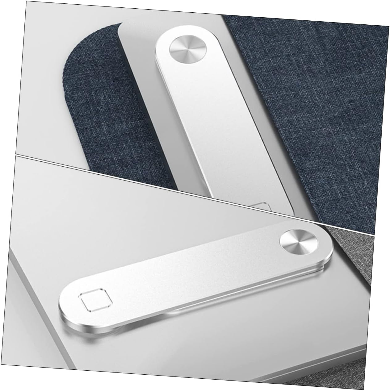 Operitacx 4Pcs Computer Phone Holder PC Stand Cell Phone Stand Holder Smartphone Stand Computer Side Mount Clip Tablet Phone Holder Laptop Side Mount Clip Magnetic Laptop Stand Laptop Holder  Operitacx   