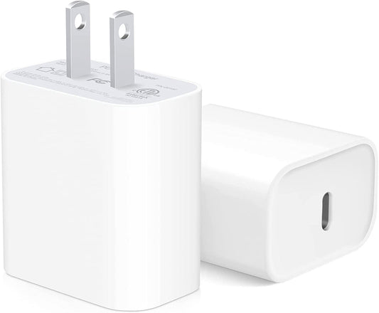 【Apple Mfi Certified】Iphone Fast Charger Block [2 Pack] USB C Wall Charger PD Adapter for Iphone 14/14 Pro/14 Pro Max/14 Plus/13/12/11/Xs Max/Xr/X/Se, Ipad Pro/Mini, Samsung Galaxy, Google Pixel 7/6/5  Shenzhen good-she technology Co., Ltd.   