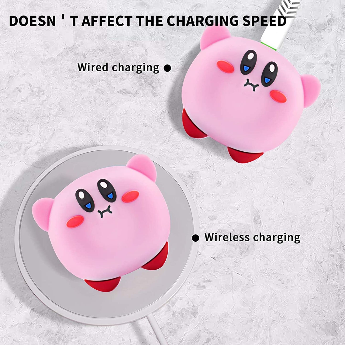 Cute Cover for Galaxy Buds Pro Case/Galaxy Buds 2 Case/Galaxy Buds Live Case, Alquar 3D Cartoon Anime Design Shockproof Silicone Protective Cover for Samsung (New Star Kabi)  Alquar   