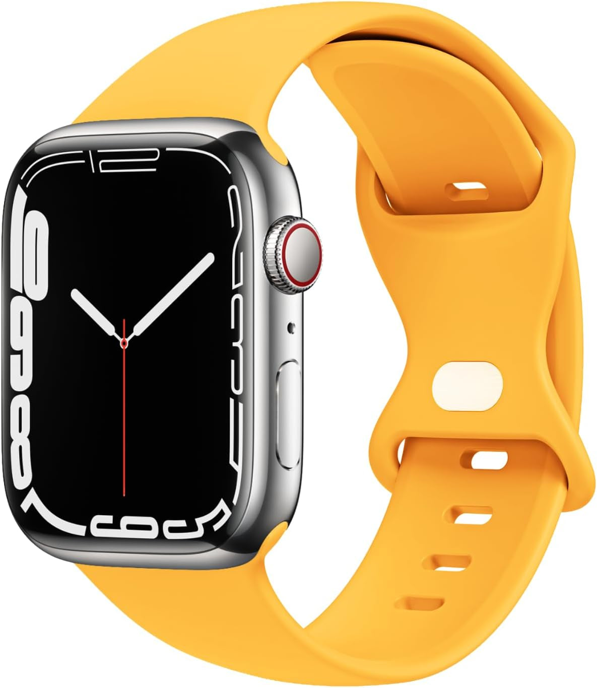 STG Sport Watch Band Compatible with Apple Watch Band 38Mm 40Mm 41Mm 42Mm 44Mm 45Mm 49Mm S/M M/L for Women/Men Waterproof Soft Silicone Replacement Strap Accessories for Iwatch Ultra SE Series 8/7/6/5/4/3/2/1 (38Mm/40Mm/41Mm S/M, Clover)  STG Sunflower 38mm/40mm/41mm 