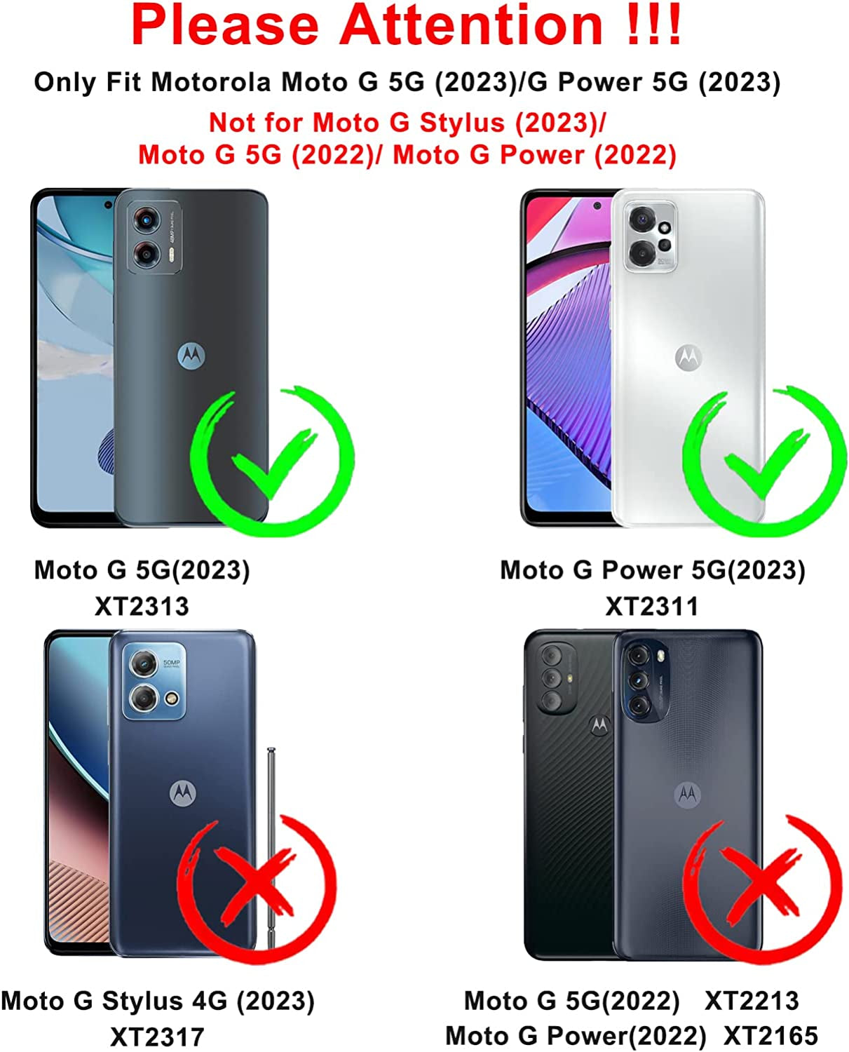 For Motorola Moto G Power 5G 2023 & Moto G 5G 2023 Case with Tempered Glass Screen Protector[1 Pack], Dual Layer Full Body Heavy Duty Rugged Shockproof Protective Phone Cover, Mint Green  RMOCR   