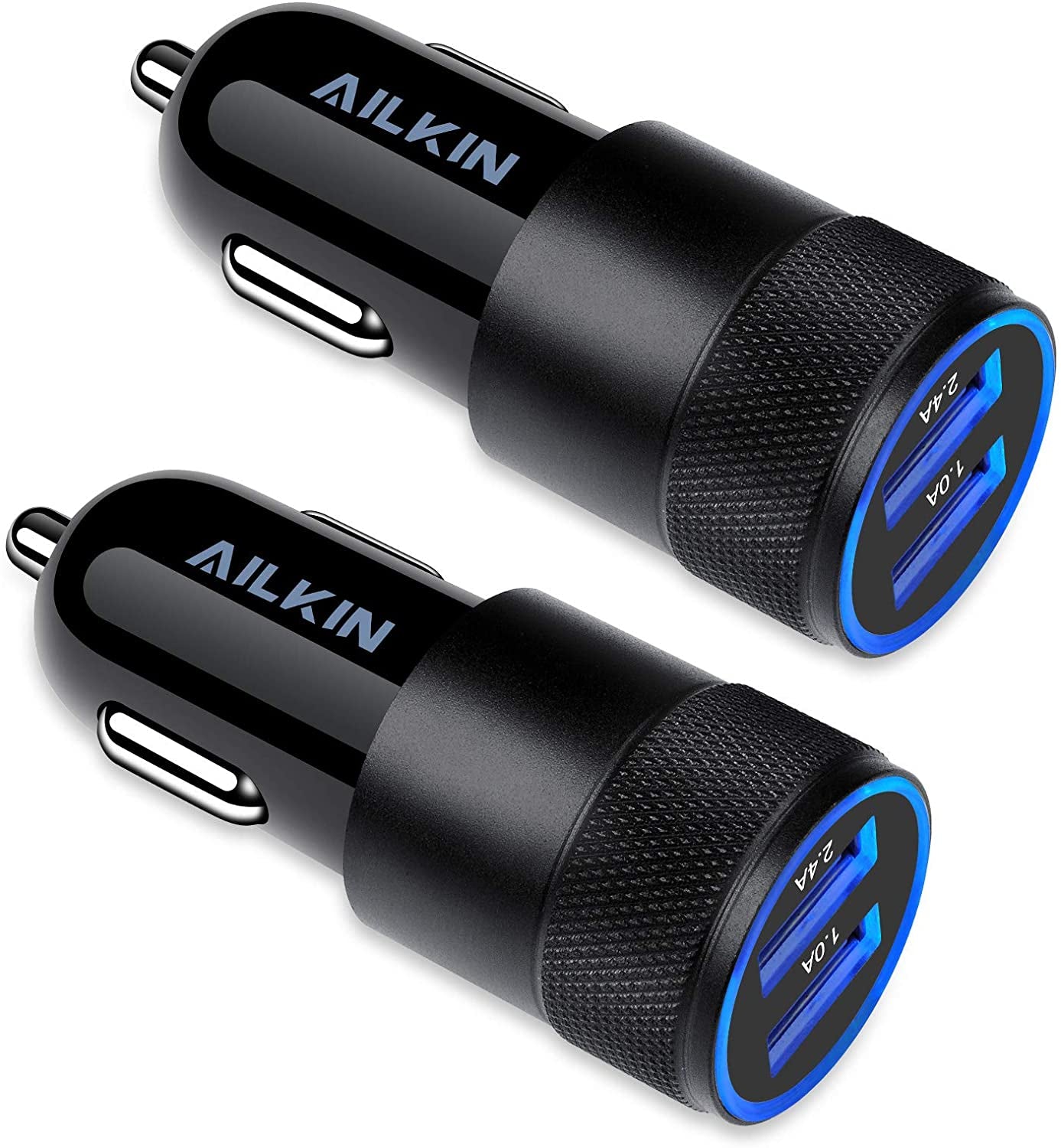 Car Charger, [2Pack/3.4A] Fast Charge Dual Port USB Cargador Carro Lighter Adapter for Iphone 14 13 12 11 Pro Max X XR XS 8 plus 6S, Ipad, Samsung Galaxy S22 S21 S10 plus S7 J7 S10E S9 Note 8, LG, GPS  Shenzhen Chuangqingchun Technology co. ltd   