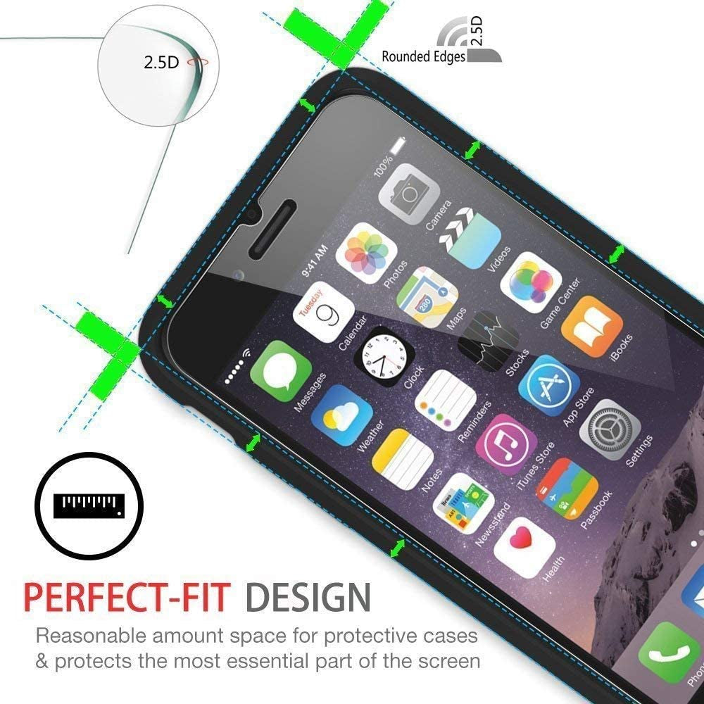 IFLASH Iphone XR, Iphone 11 Glass Screen Protector, Crystal Clear Tempered Glass Screen Protector for Apple Iphone 11 / XR 6.1 2018 2019 - Case Friendly/Bubble Free / 3D Touch/Scratch Proof/Hd  iFlash   