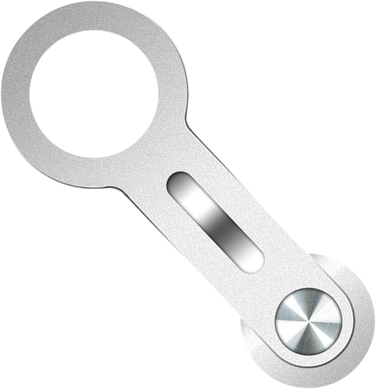 Laptop Side Mobile Phone Bracket - Magnetic Phone Holder for Laptop - Portable Computer Expansion Bracket for Mobile Phones, Smartphones, Aluminum Alloy Germplasm  Germplasm   