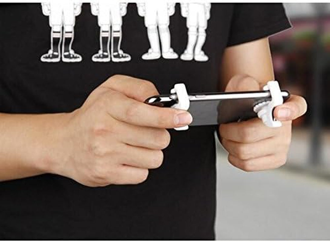 Alician Gaming Trigger Fire Button Aim Key Smart Phone Mobile Games L1R1 Shooter Controller for Pubg/Rules of Survival/Knives Out  Alician   