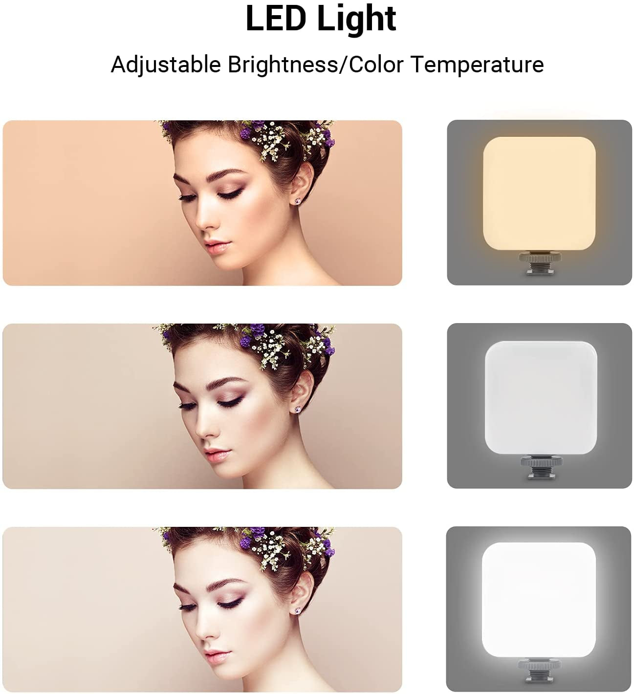 Smallrig Universal Phone Video Rig Kit for Iphone, Smartphone and Cameras, Phone Stabilizer Rig W/Tripod Microphone LED Light Side Handle Power Bank Holderm, for Vlogging & Live Streaming - 3384B  SmallRig   