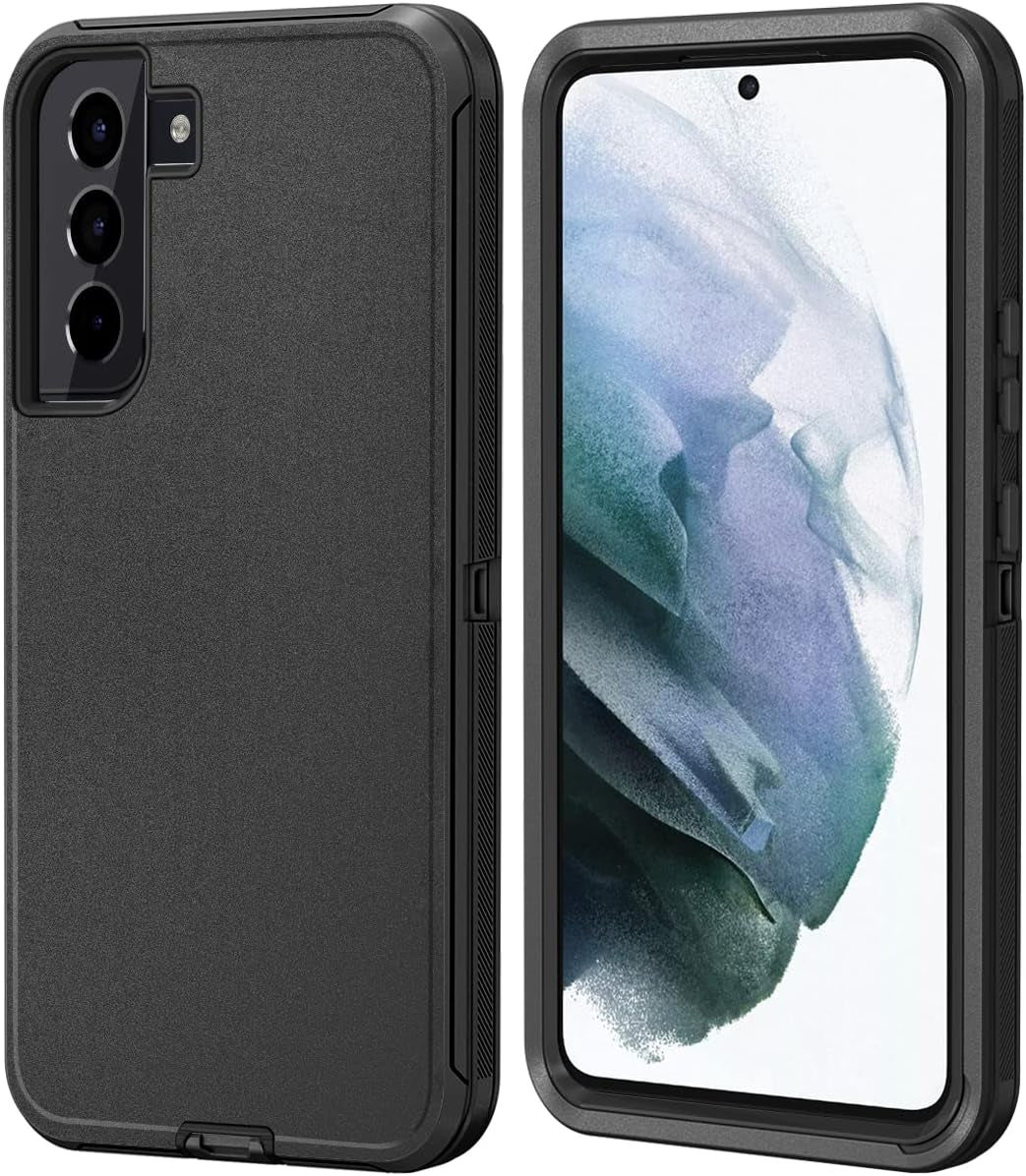 ONOLA Compatible with Galaxy S22 Case 5G,Samsung S22 Case 5G Samsung Galaxy S22 Case 5G Drop Protection Full Body Rugged 3 in 1 Cover Samsung Galaxy S22 Phone Case (6.1") (S22 5G, Black)  ONOLA   