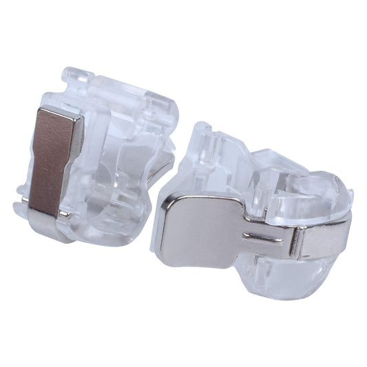 Essenc 1 Pair for PUBG Mobile Game Fire Button Aim Key Smart Phone Gaming Trigger L1 R1 Shooter Controller White  Essenc   