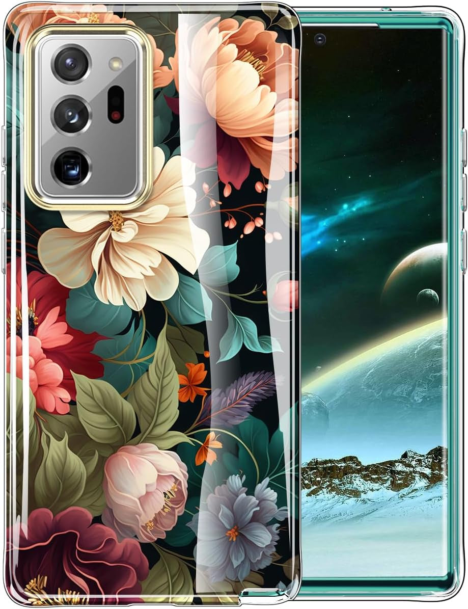 DT Compatible for Samsung Galaxy Note 20 Ultra Case, Lightweight and Stylish Full Body Shockproof Protective Rugged TPU Case for Samsung Note 20 Ultra 5G 6.9 Inch  PIXIU   