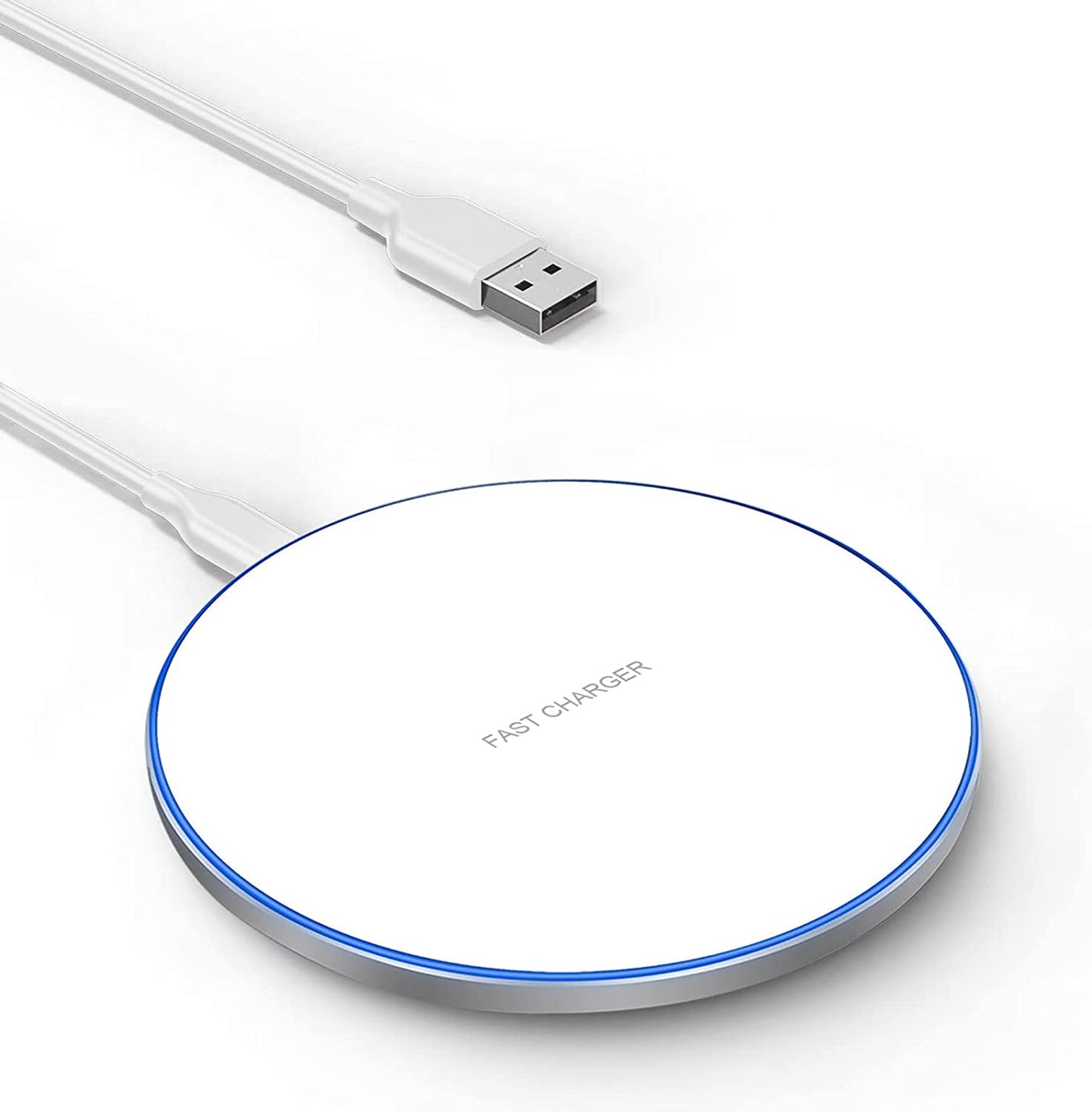 20W Wireless Charger Pad,Fast Wireless Charging Compatible with Iphone 14/14 Plus/14 Pro/14 Pro Max/13/12/11/Se/X/Airpods,15W Phone Induction Charge Station for Samsung,Pixel,Lg G6/7/8(No Plug)  PDKUAI White  