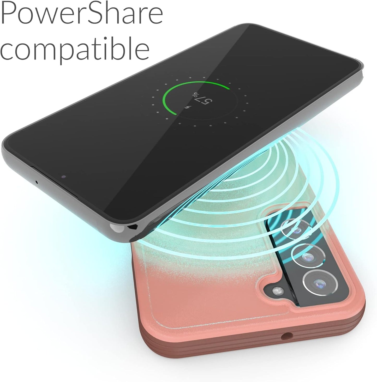 Crave Slim Guard for Galaxy S22 Case, Shockproof Case for Samsung Galaxy S22, S22 5G (6.1 Inch) - Blush  Crave   