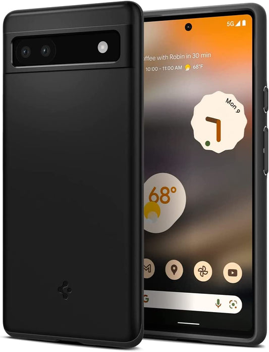 Spigen Thin Fit Case Compatible with Google Pixel 6A, Black  Spigen   