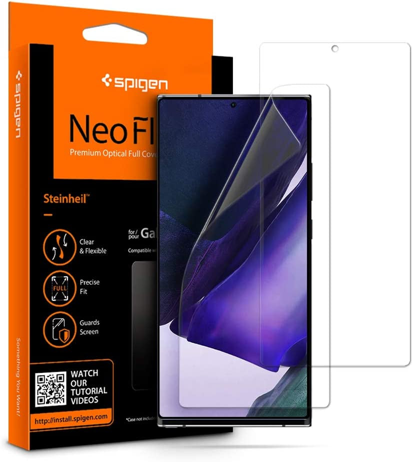 Spigen Neoflex Screen Protector Designed for Samsung Galaxy Note 20 Ultra [2 Pack] - Case Friendly  Spigen   