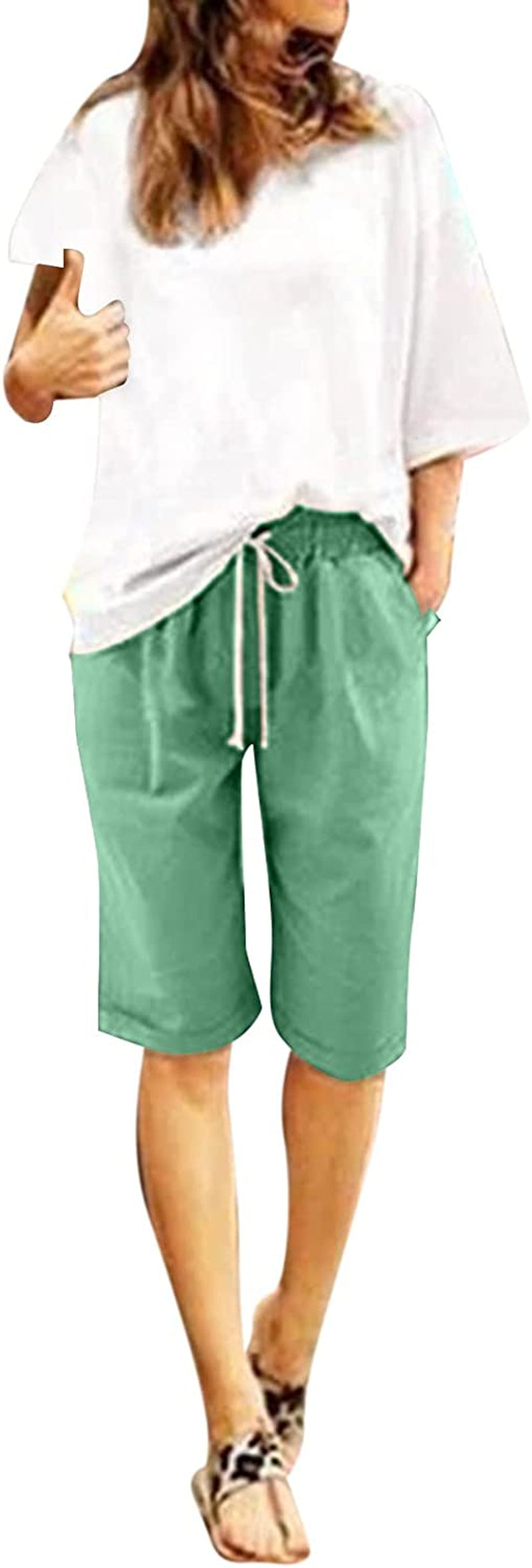 HSSDH Shorts for Women Beach, Women'S Casual Shorts Quick Dry Lightweight Summer Travel Beach Shorts for Women  HSSDH   