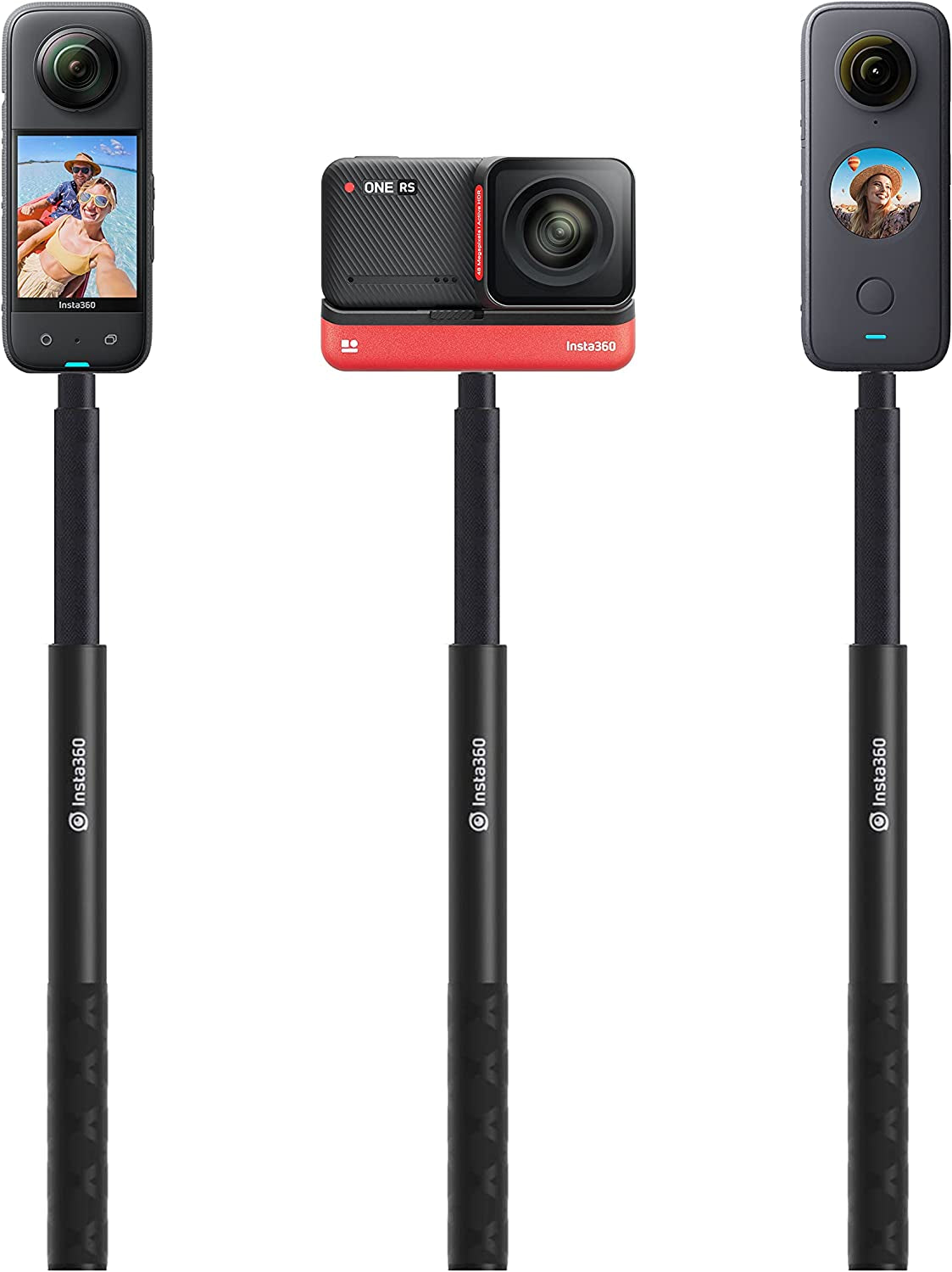 Insta360 Selfie Stick for ONE R, ONE X, ONE, EVO Action Camera, 70Cm/27.56In  Insta360   