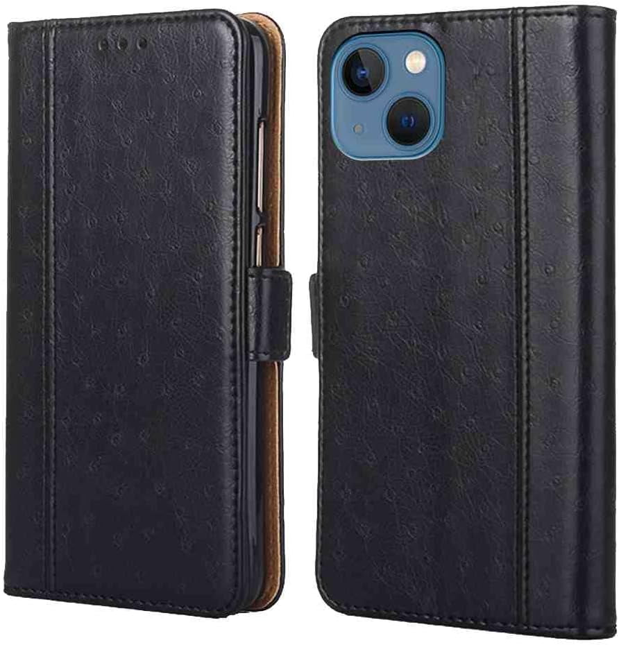 Cyr-Guard Phone Cover Wallet Folio Case for LG V30, Premium PU Leather Slim Fit Cover for LG V30, Good Touch, Black  Cyr-Guard   