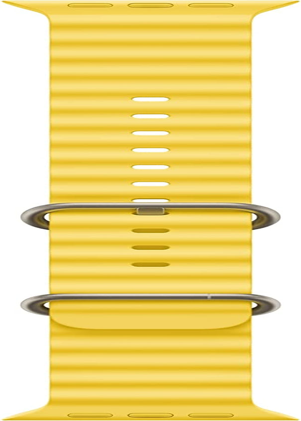 Apple Watch Band - Ocean Band (49Mm) - Midnight - Regular  Apple Yellow 49mm Regular - fits 130-200mm wrists