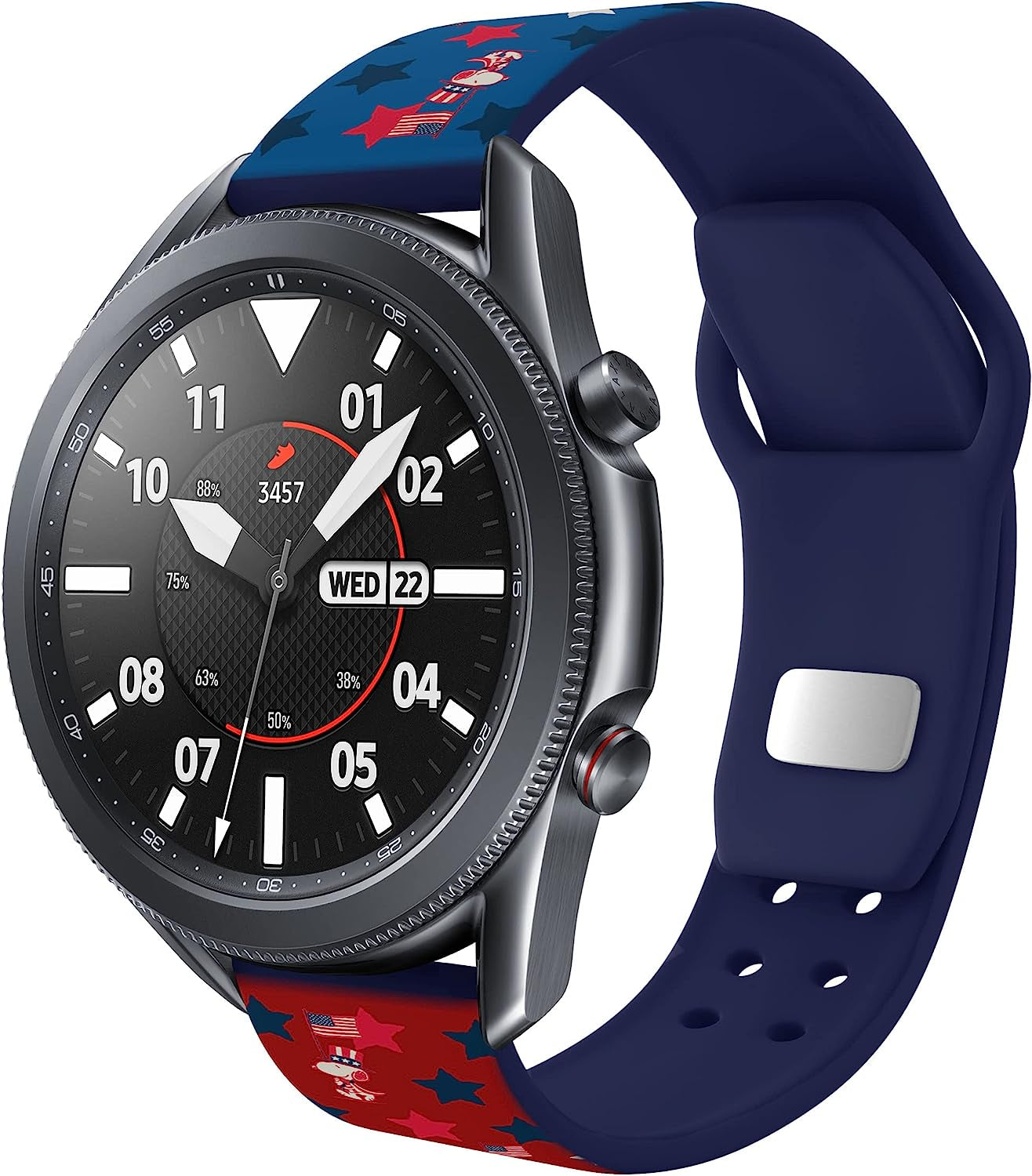 Affinity Bands Peanuts Patriotic HD Watch Band Compatible with Samsung Galaxy Watch  Affinity Brand Partners   