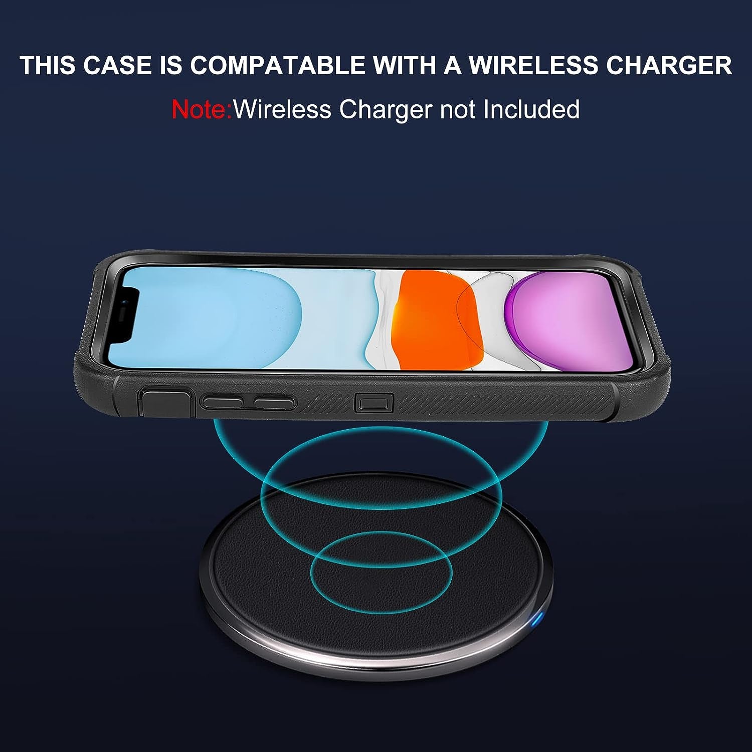 XWMHHP Compatible with Iphone 12 Case Iphone 12 Pro Case Dont Tread on Me American Flag Design for Men, 3-Layer Rugged Shockproof Hard Plastic Bumper +Soft Silicone Rubber Heavy Duty Protection Cover  XWMHHP   