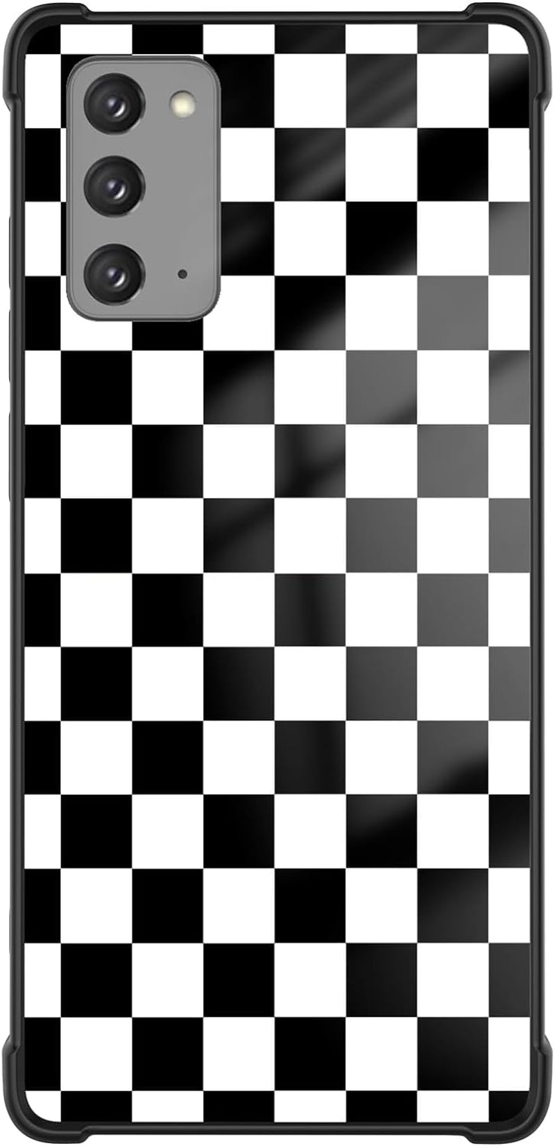 Tnarru for Samsung Galaxy Note 20 Case with Kickstand [Military Grade Drop Protection][Non-Slip] Scratchproof Shockproof Protective Phone Case for Samsung Galaxy Note 20 -Broken Pattern  Tnarru Plaid A  