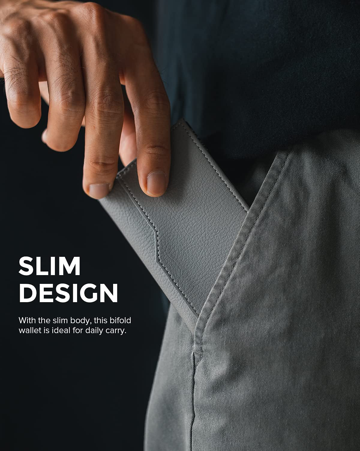 VULKIT Card Holder with ID Window Pop up Cards Slim Leather Wallet RFID Protection up to 12 Cards Card Case  VULKIT   