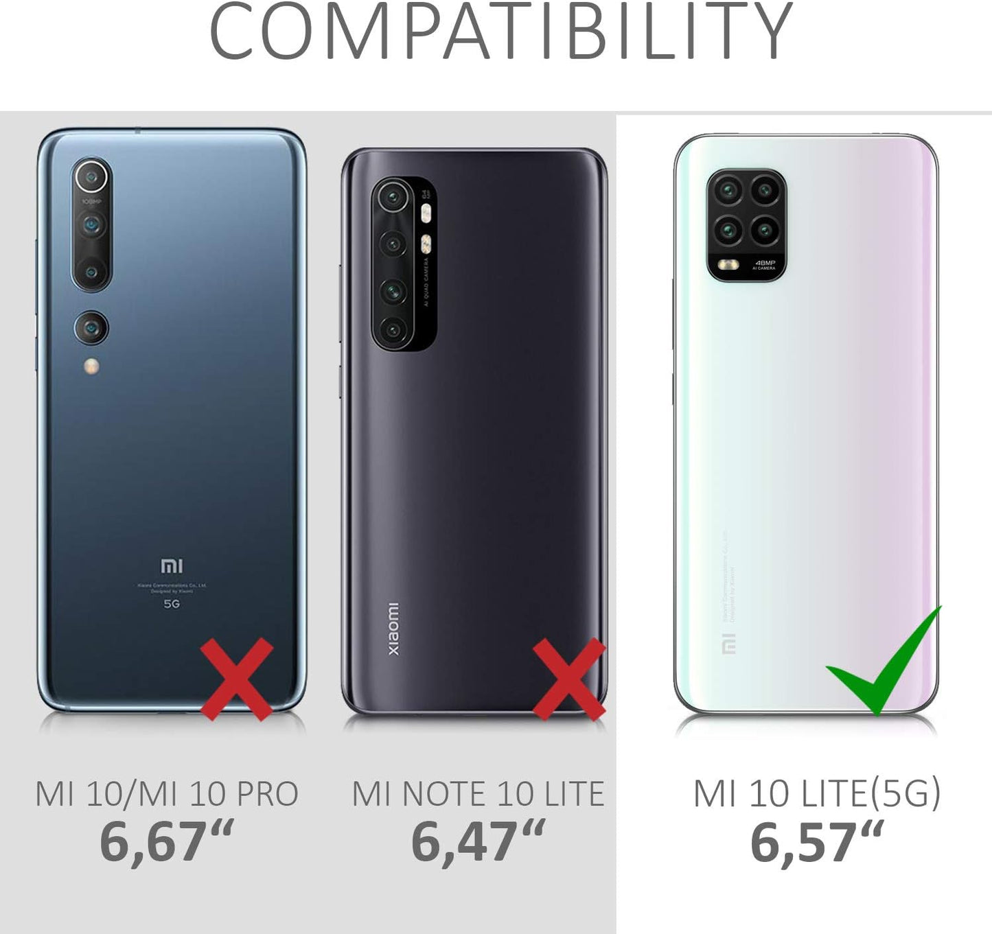 Kwmobile Case Compatible with Xiaomi Mi 10 Lite (5G) Case - Protective Slim TPU Phone Cover - Soft Matte Finish - Mango  KW-Commerce   