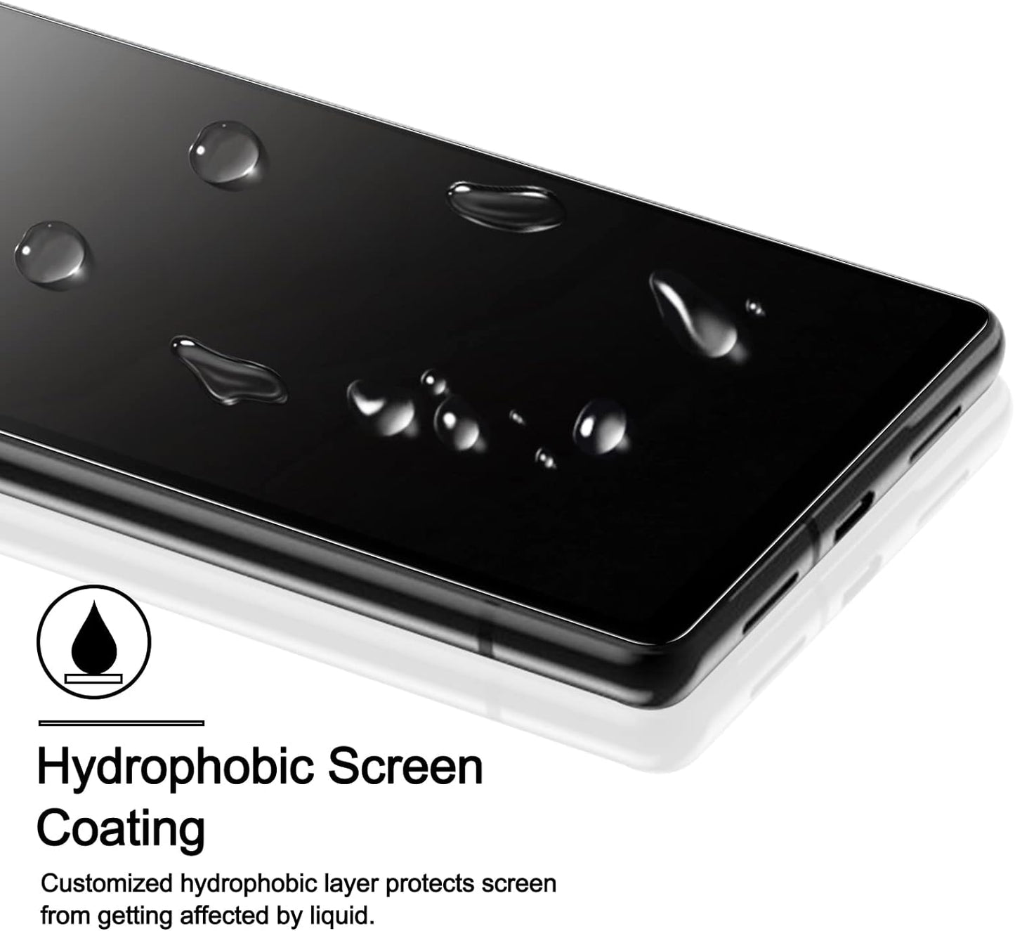 YWXTW Google Pixel 6 Privacy Screen Protector, 2 Pack Tempered Glass Anti-Spy 9H Hardness Film for Google Pixel 6 2021 6.4-Inch, [Don’T Support Fingerprint Unlock] Bubble Free Case Friendly - Black  YWXTW   