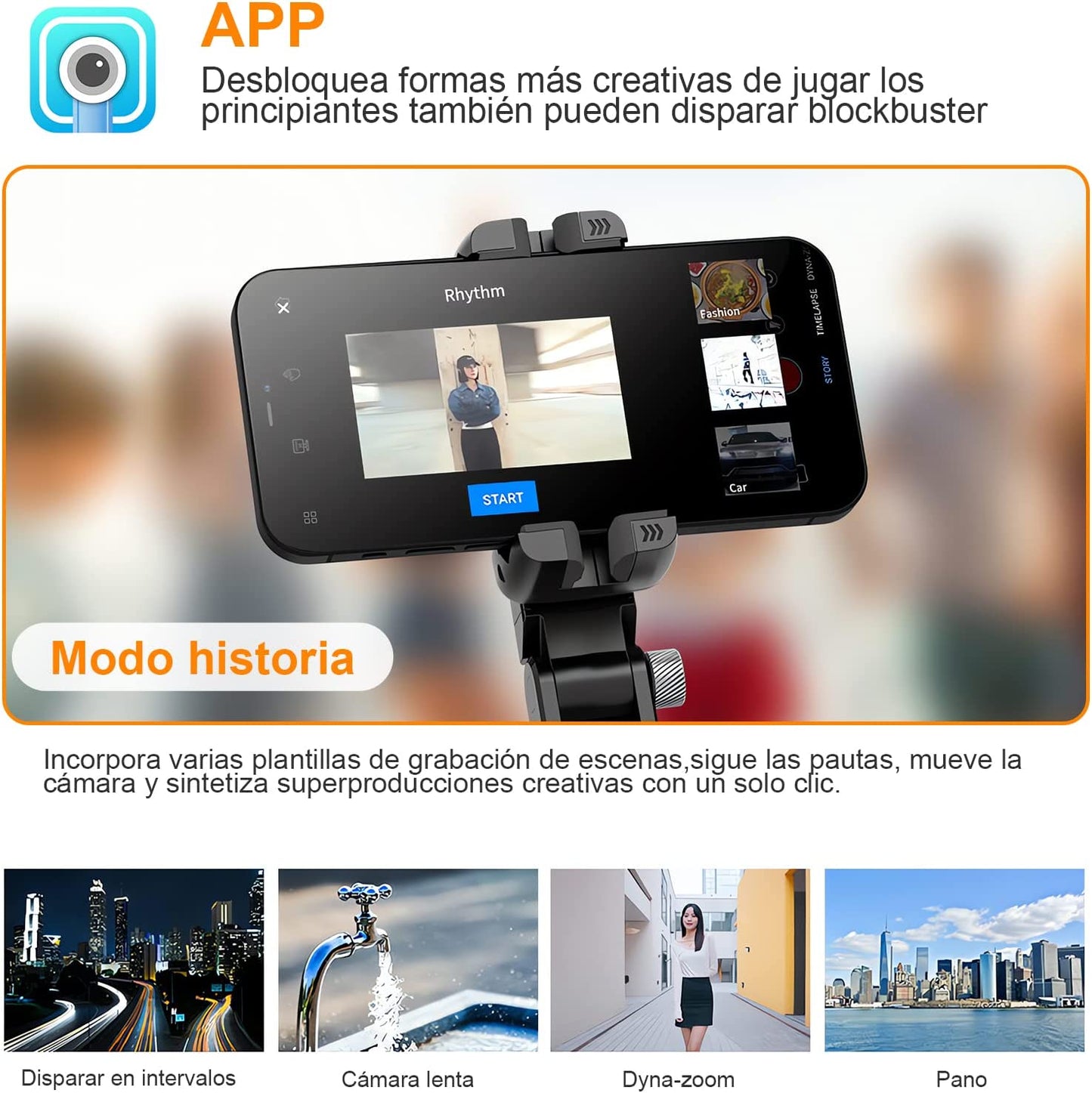 Gimbal Stabilizer for Smartphone,Koscheal 2-Axis Selfie Stick with Tripod,360°Rotation with Wireless Remote for Android and Iphone,Ideal for Vlogging,Youtube,Tiktok Video Recording  KOSCHEAL-US   