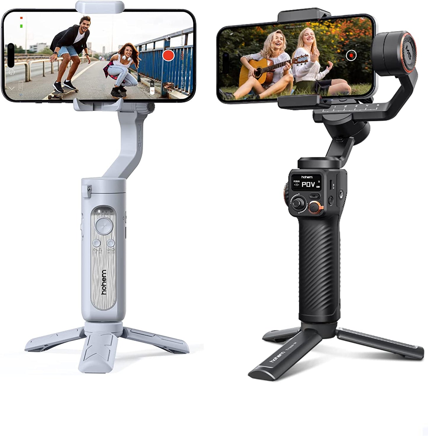 2023 Upgraded 3-Axis Phone Gimbal Isteady XE Gimbal Stabilizer and Isteady M6 Gimbal Stabilizer for Smartphone  hohem   