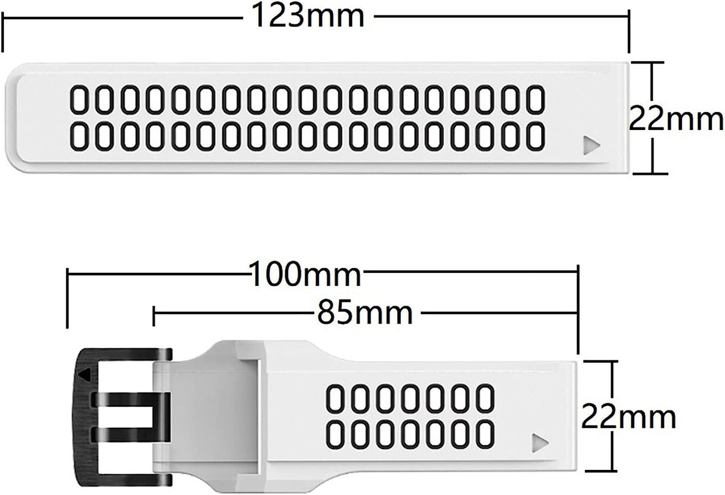 GQMYOK for Garmin Quickfit Watch Band 26MM Smart Watchbands  GQMYOK   