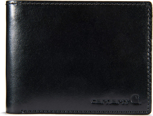 Carhartt Men'S Billfold and Passcase Wallets, Durable Bifold Wallets, Available in Leather and Canvas Styles  Carhartt   