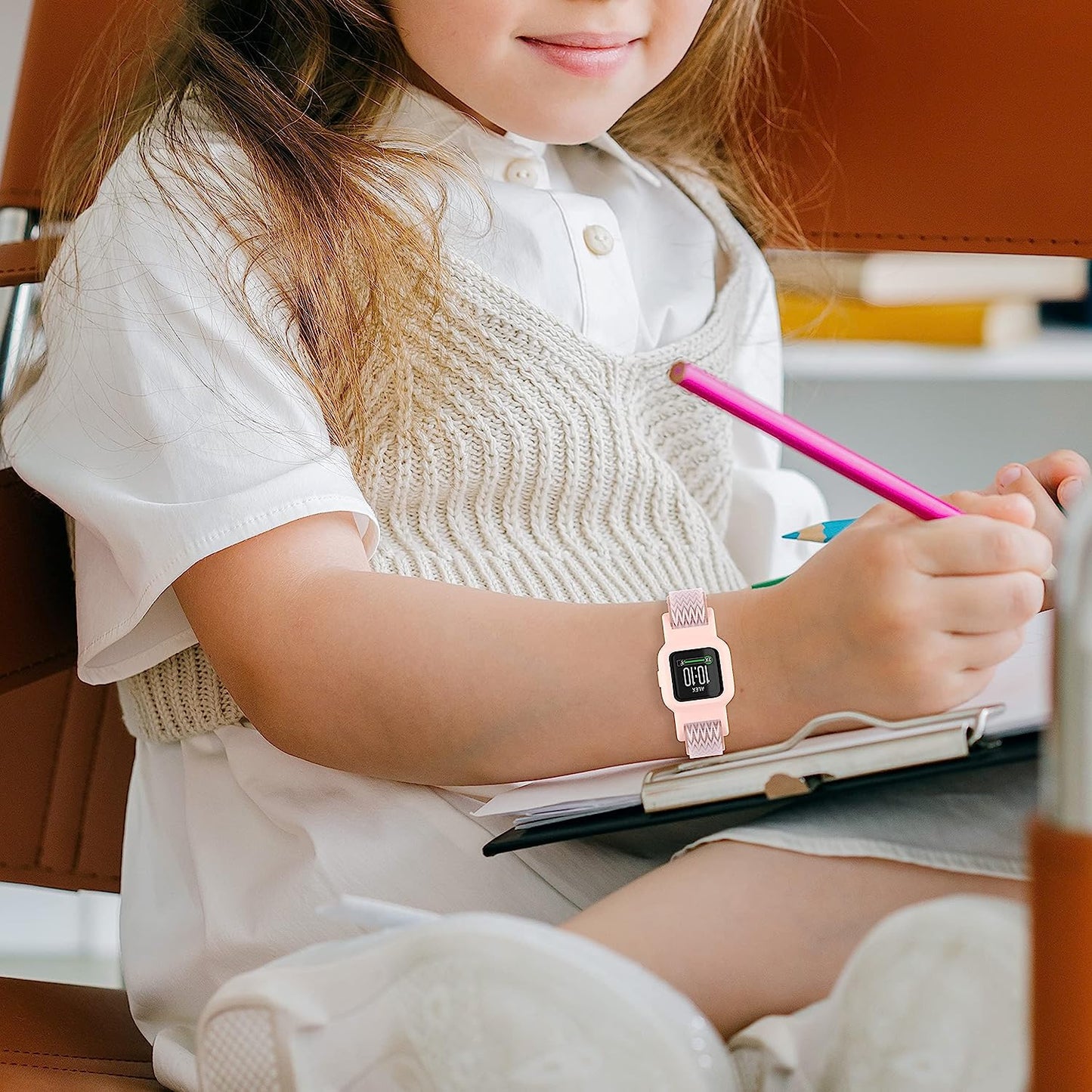 Vanet 3 Pack Compatible with Garmin Vivofit Jr 3 Bands for Kids, Soft Silicone Sport Breathable Bands Adjustable Replacement for Girls Boys  Vanet   