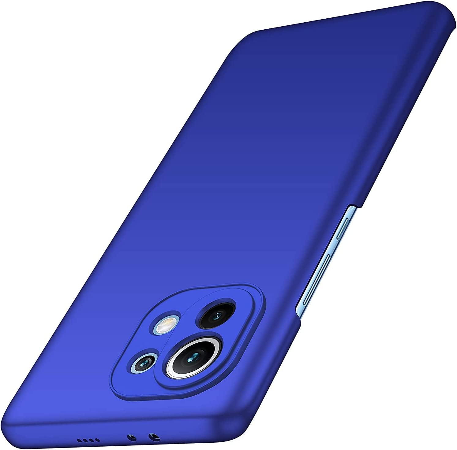 Case for Xiaomi Mi 13 Thin Protective Phone Case Mi 13 [Protect from Shock/Scratch/Slip/Fingerprint] [Matte Finish] Minimalist PC Hard Phone Cover for Xiaomi Mi 13, Pink  Ahonest Blue  